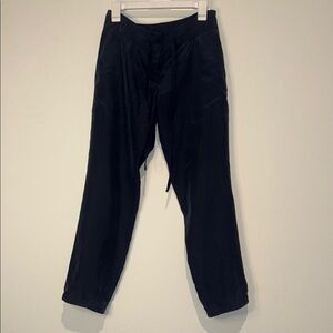 Theory 100% Silk Trousers with Relaxed Fit